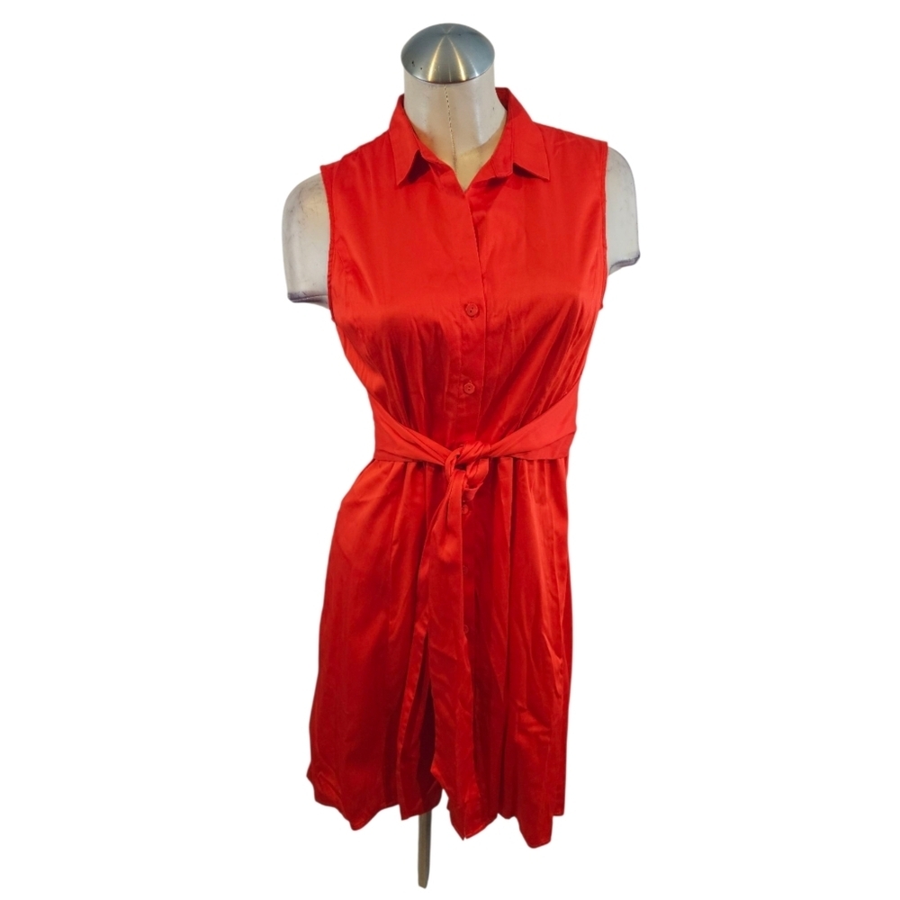 NIC+ZOE Size XS Sleeveless Shirt Dress